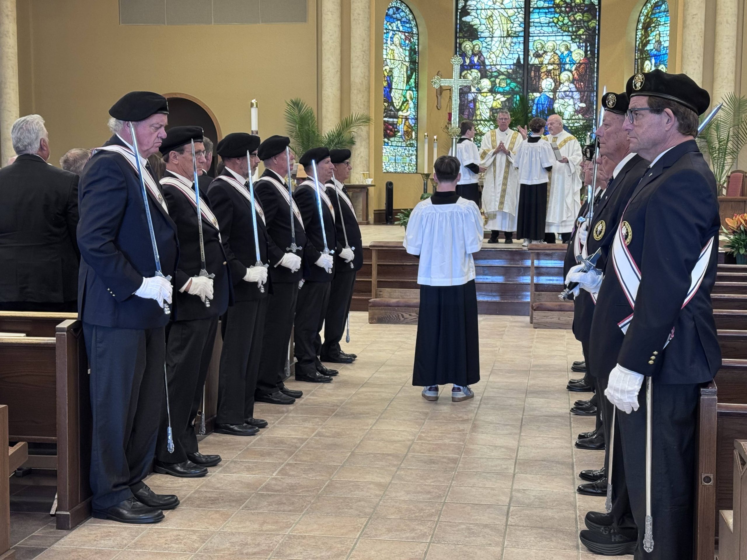Honor Guard at Bill Frederickson Funeral