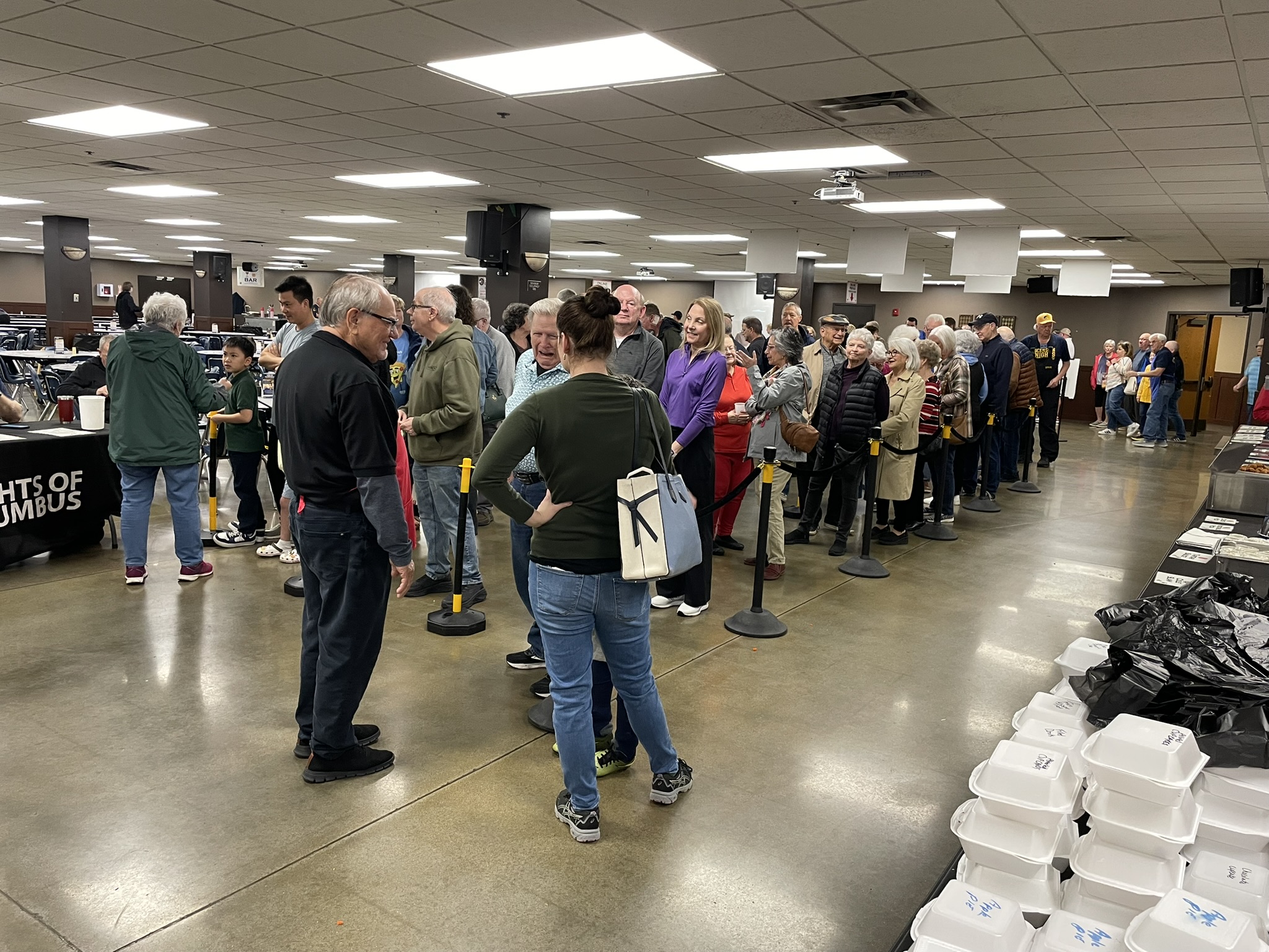 Fish Fry Customer Lines