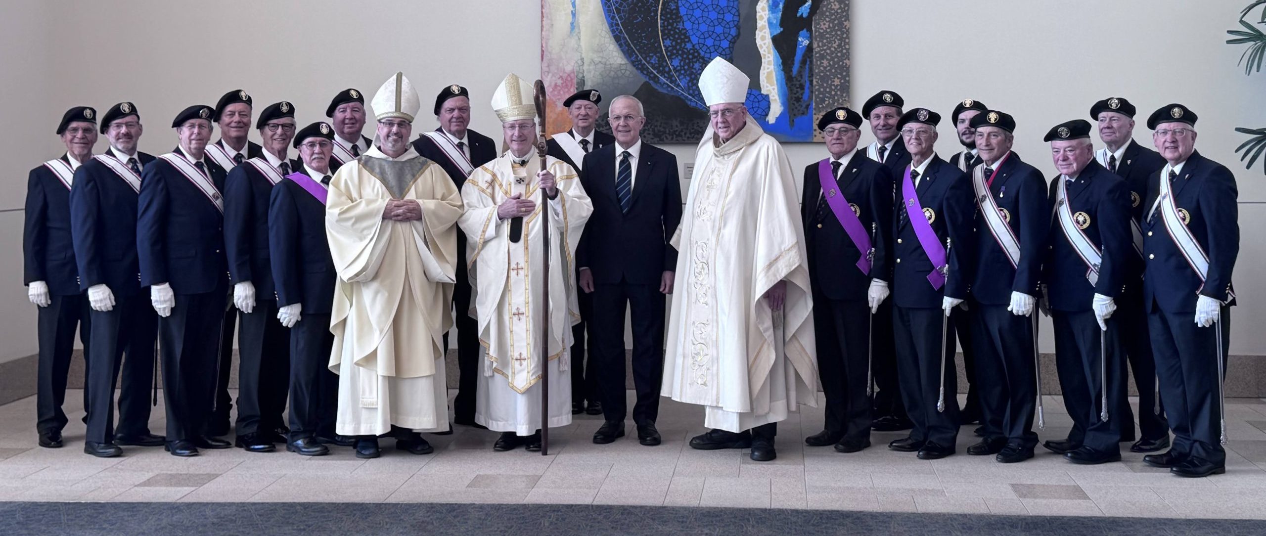 Honor Guard at Abbot’s Table